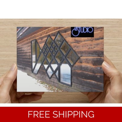 Le Studio Post Card Fish Window